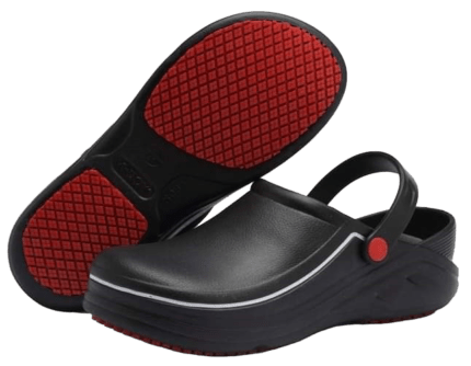 Black Chef Crocs