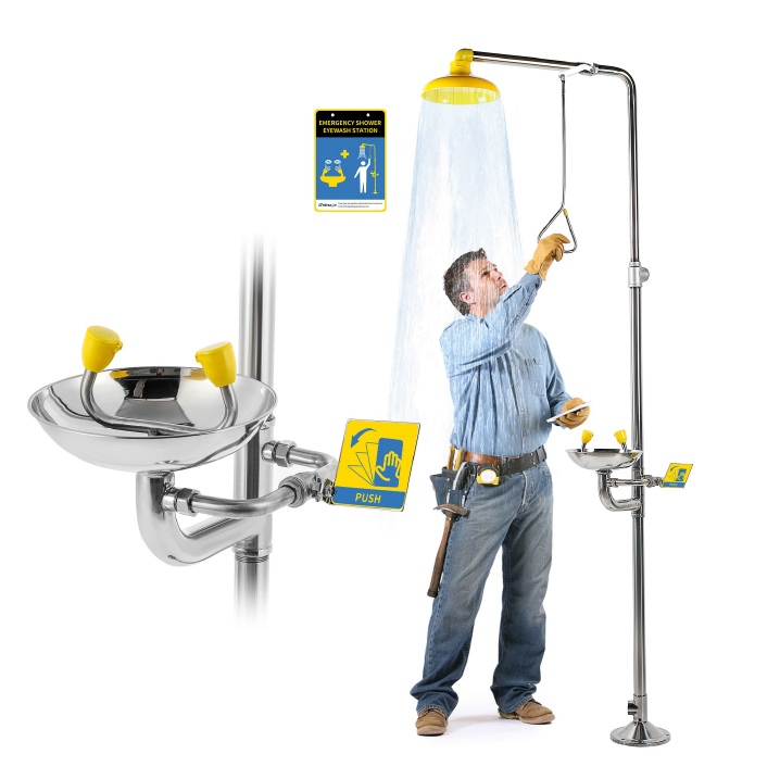 Emergency Eyewash Shower