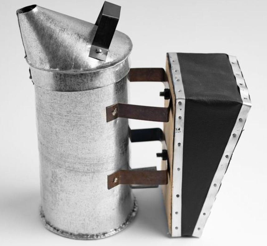 Galvanized Bee Smoker