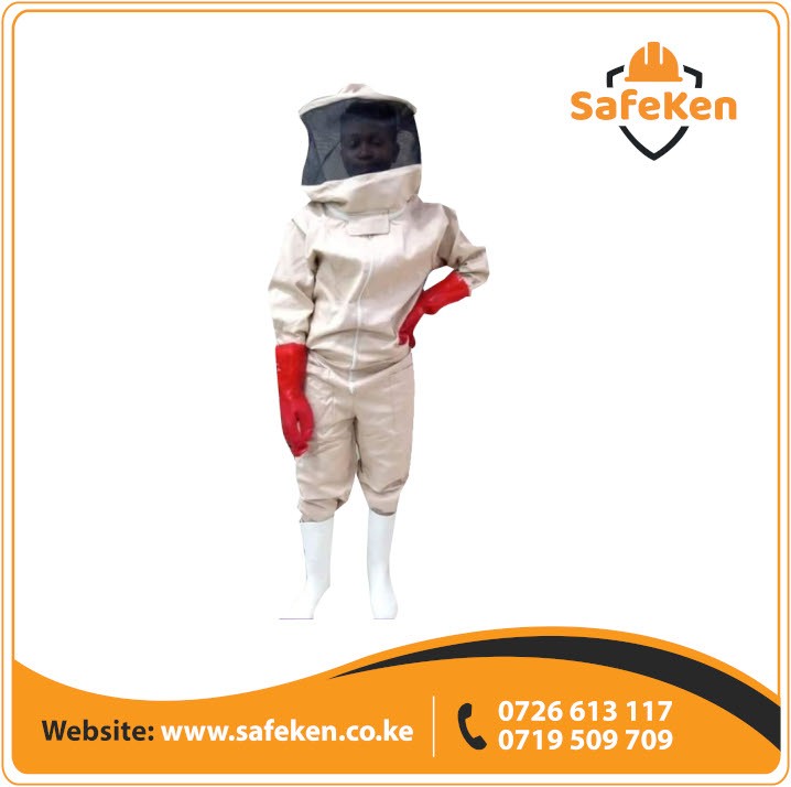 Round Veil Cotton Bee Suit