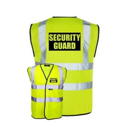 Security Guard Reflector Vest
