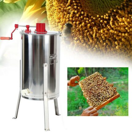 3 Frame Stainless Steel Honey Extractor