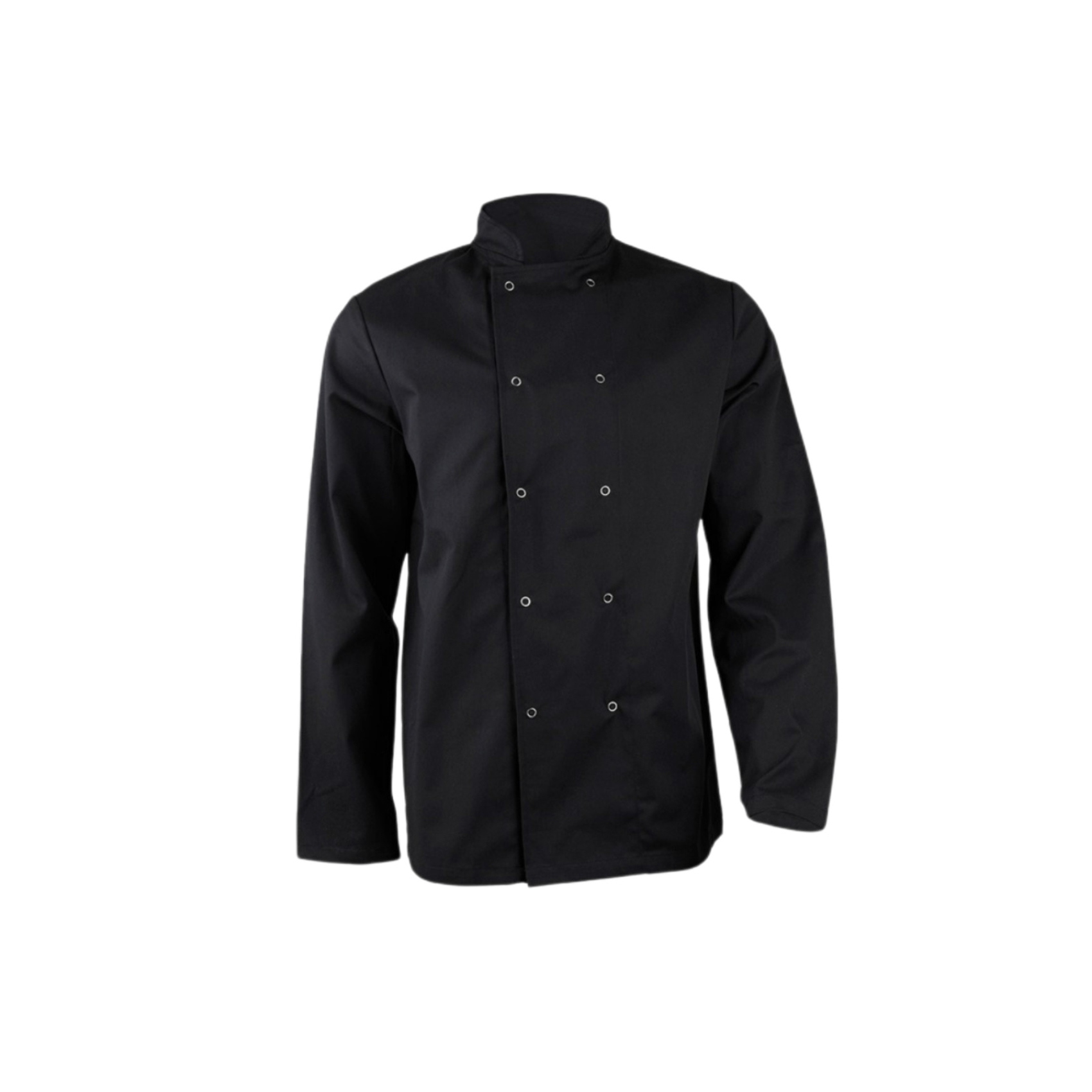 Basic RGB Black Long Sleeve Chef Jacket