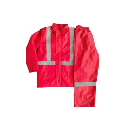 Red Reflective Rider Suit