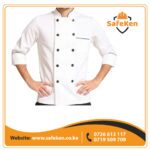 White Long Sleeve Chef Jacket