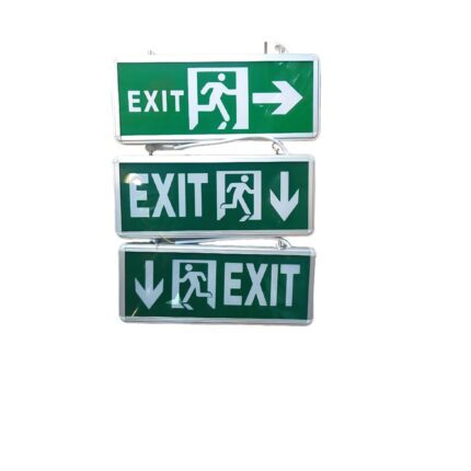 Illuminated Fire Exit Sign